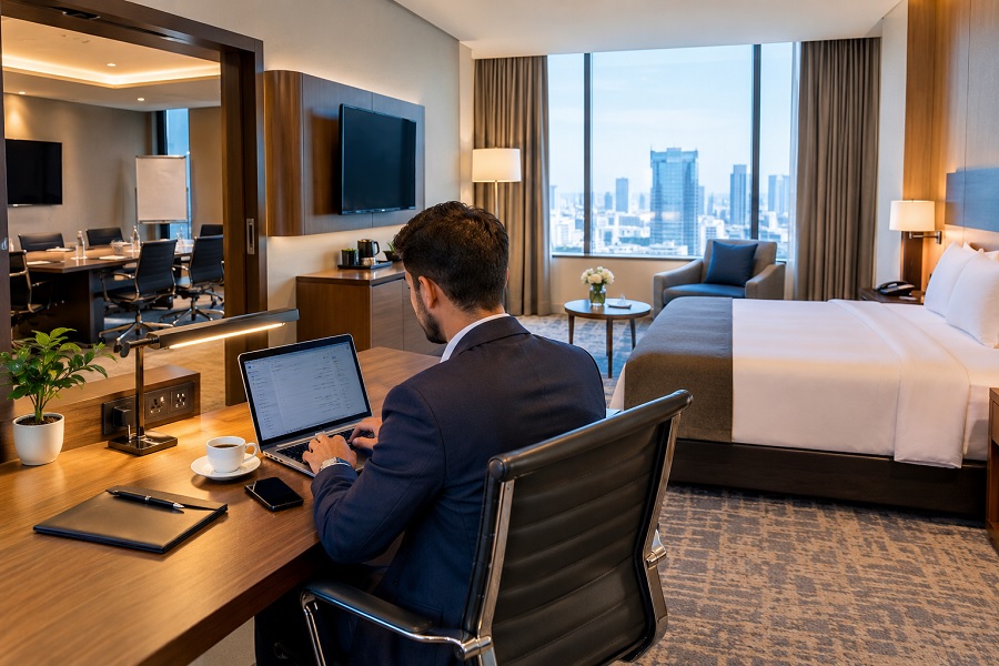 Best Business Hotels for Corporate Travellers: A Guide to Comfort, Technology, and Productivity